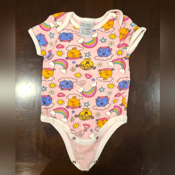 🌟5/$25 Mr. Men & Little Miss Onesie Size 6 Months - Picture 4 of 6